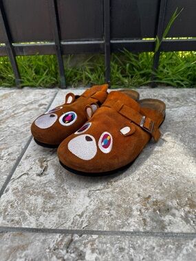 Home 1nvasion Suede Bearkenstocks Kanye West Graduation Bear